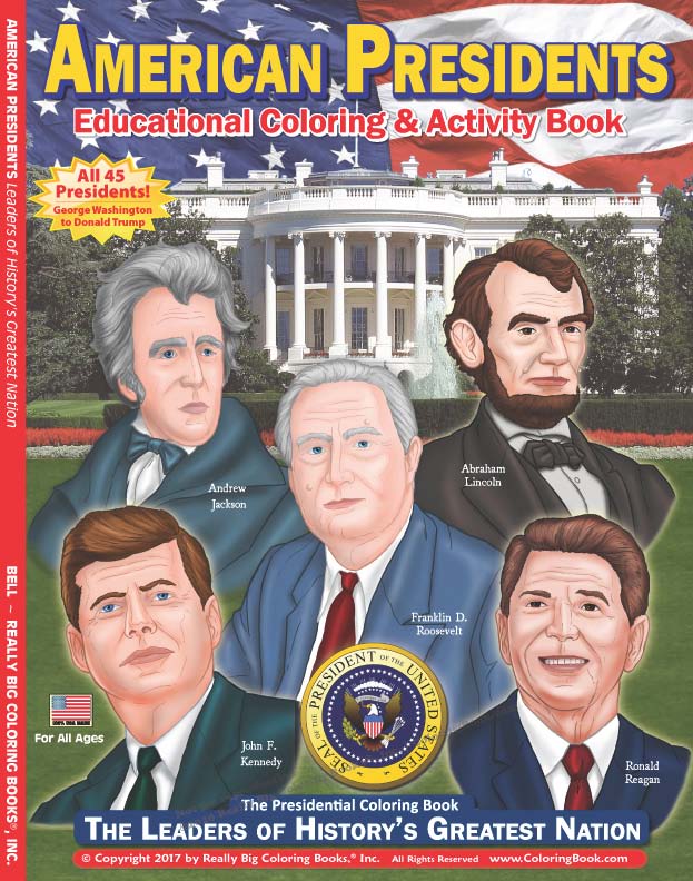 American Coloring Books PDQ Table Top Display