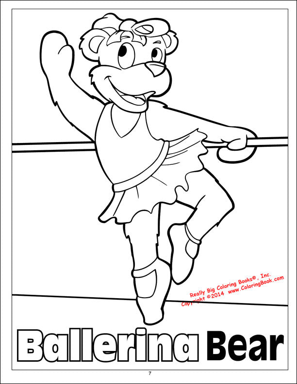 Beary Beary Book of Bears Power Panel Coloring Book Case Pack (12)