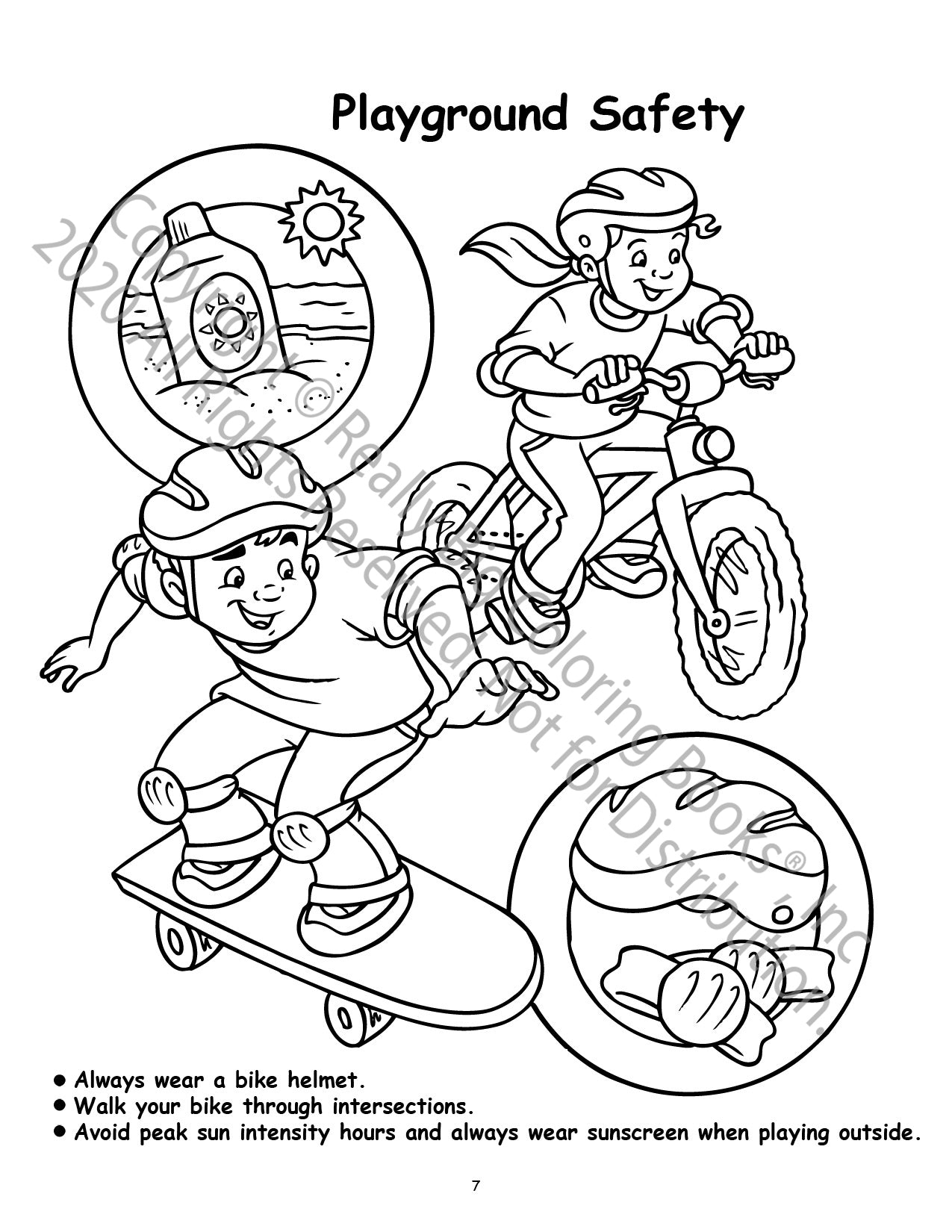 Child Safety Power Panel Coloring Book Case Pack (12)