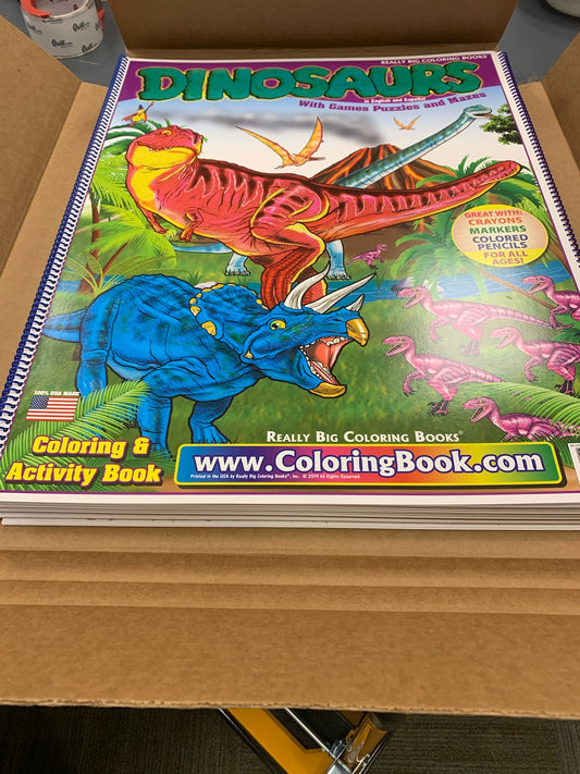 Dinosaurs Coloring Book Case Pack (12)