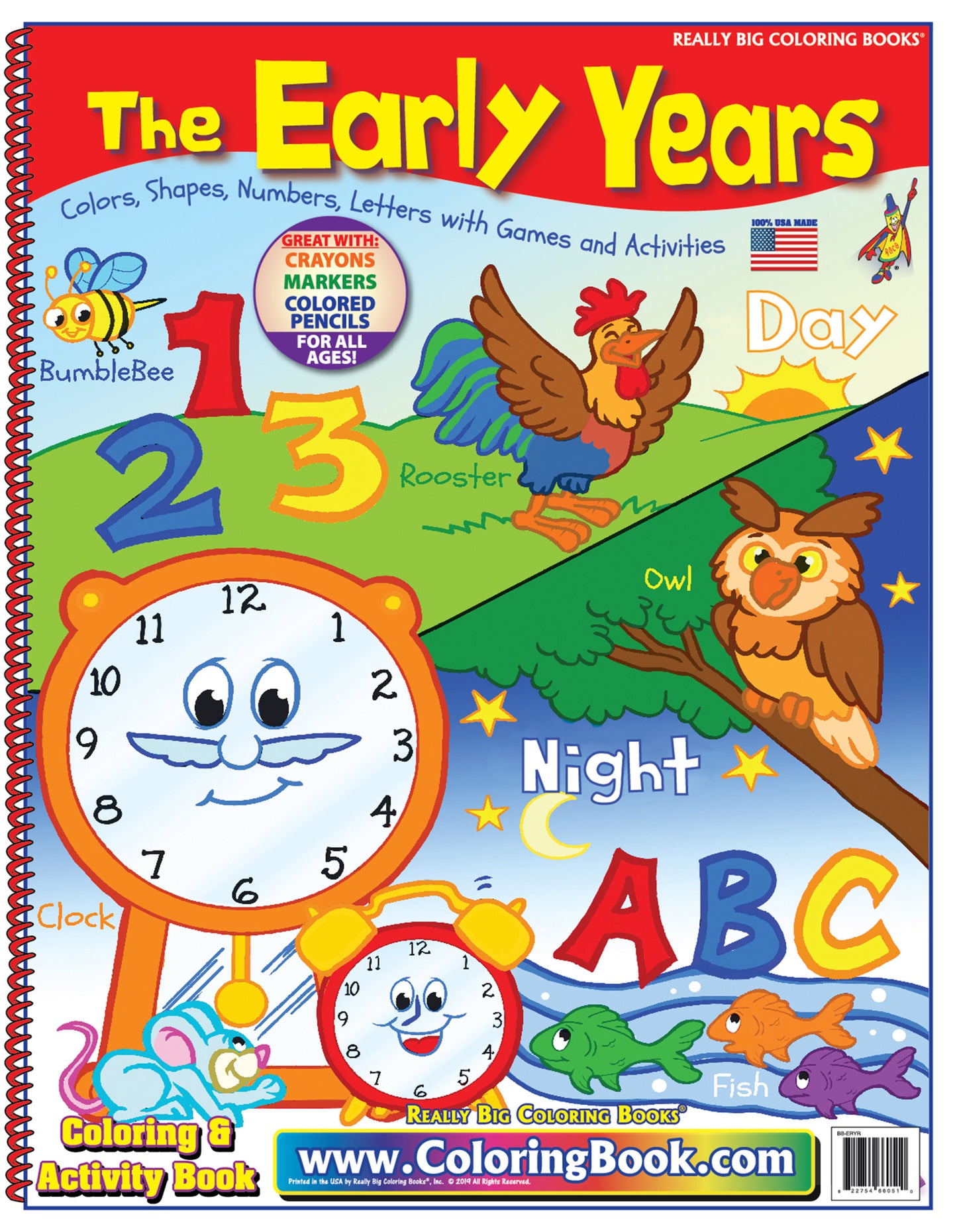 The Early Years Coloring Book Case Pack (12)