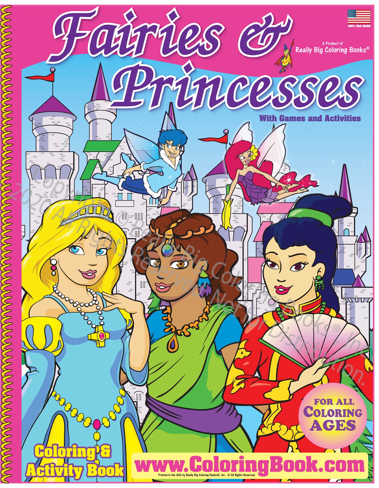 Fairies and Princesses Coloring Book Case Pack (12)