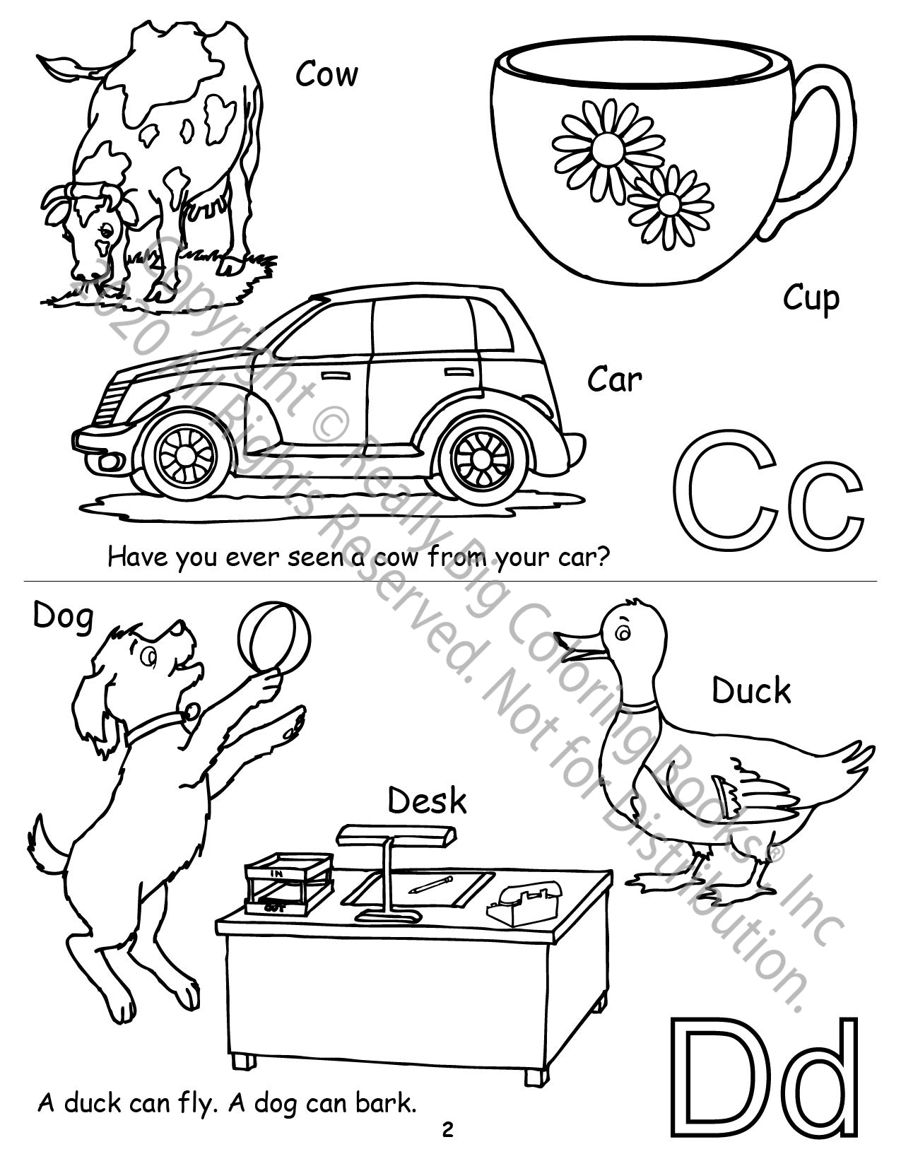 ABC-123 My Alphabet Book Power Panel Coloring Book Case Pack (12)