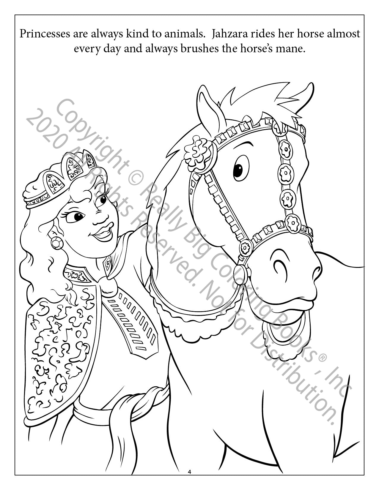 Princesses Power Panel Coloring Book Case Pack (12)