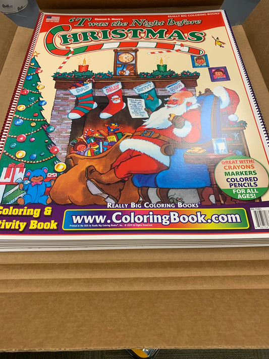 Twas the Night Before Christmas Coloring Book Case Pack (12)