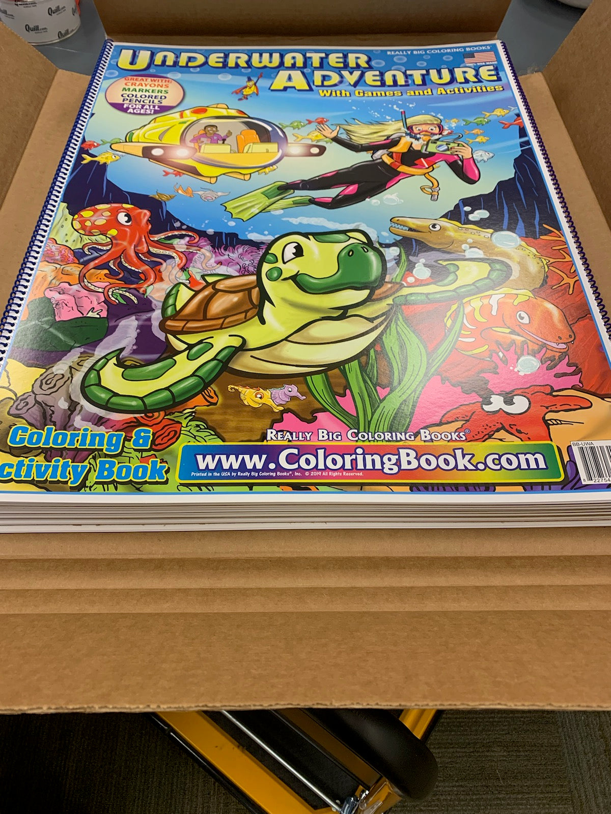 Underwater Adventure Coloring Book Case Pack (12)