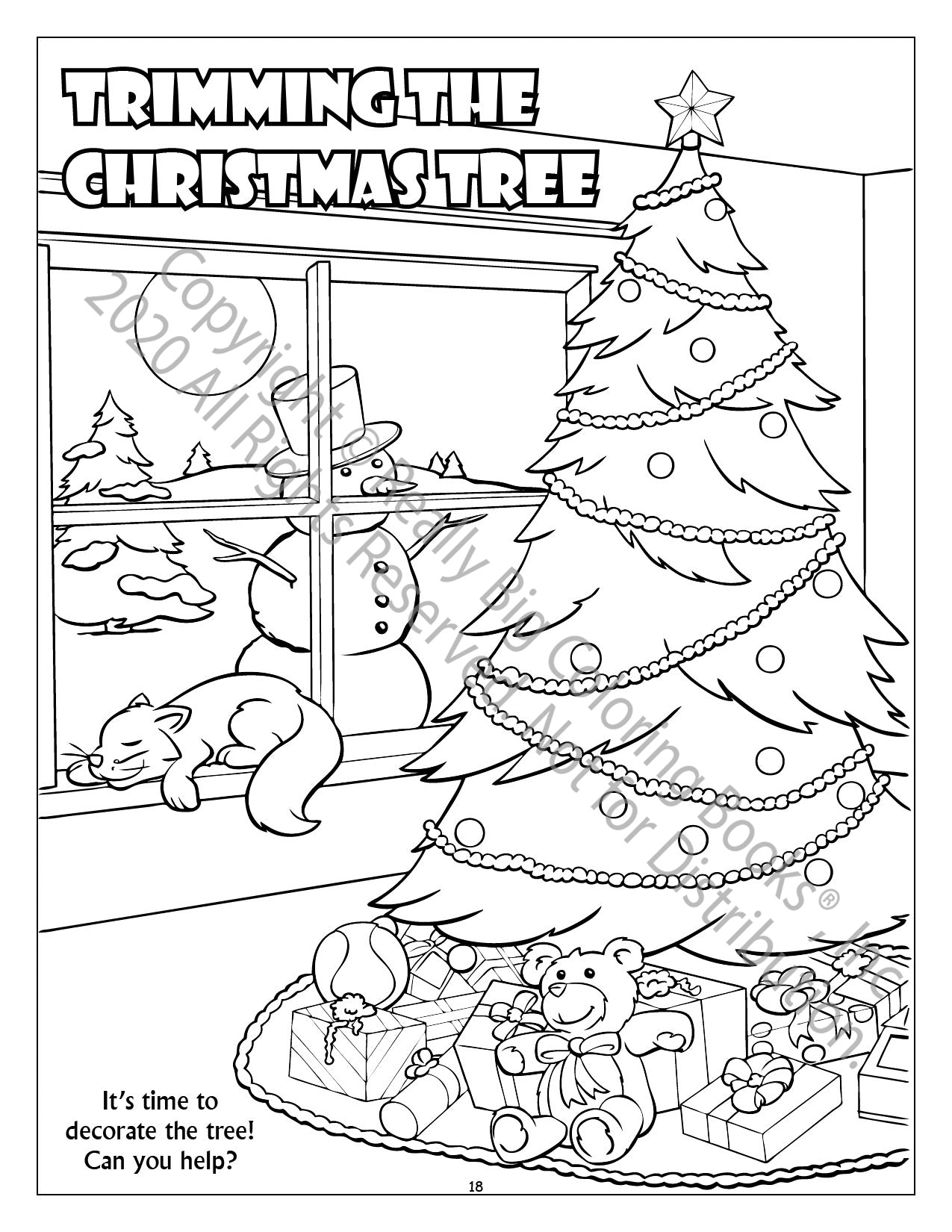 Our Winter Wonderland Power Panel Coloring Book Case Pack (12)